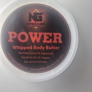 Whipped Body Butter- POWER (sml)