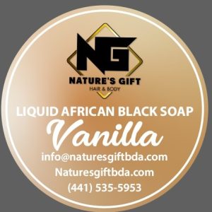 Liquid African Black Soap- Vanilla